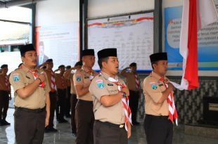 Lapas Banyuwangi Perkuat Pembinaan Warga Binaan Lewat Kepramukaan