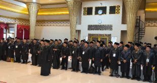 130 Dewan Hakim dan Panitera MTQ XXXI Jatim Resmi Dilantik di Jember