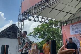 Wandra dan One Nada Musik Goyang Peserta Fun Run 5K Radio Bintang Tenggara