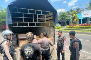 Patroli Perintis Presisi Polresta Banyuwangi Gagalkan Pengiriman Ribuan Botol Arak di Jalur Banyuwangi–Jember