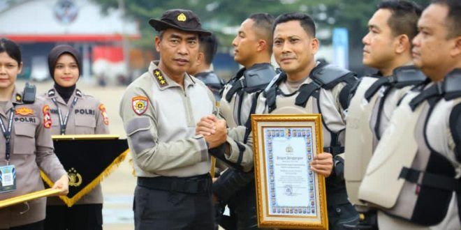 Polresta Banyuwangi Terima Penghargaan Orisinalitas & Ide Cerita Terbaik di Ajang Video PAMAPTA Polri 2025