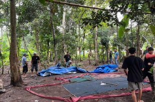 Polresta Banyuwangi Grebek Arena Sabung Ayam di Singojuruh
