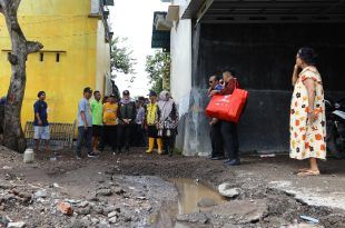 Bupati Banyuwangi Intruksikan Bersihkan Drainase Pasca Banjir Rendam Tujuh Dusun di Muncar