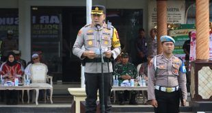 Polresta Banyuwangi Gelar Apel Kesiapan Operasi Lilin Semeru 2025